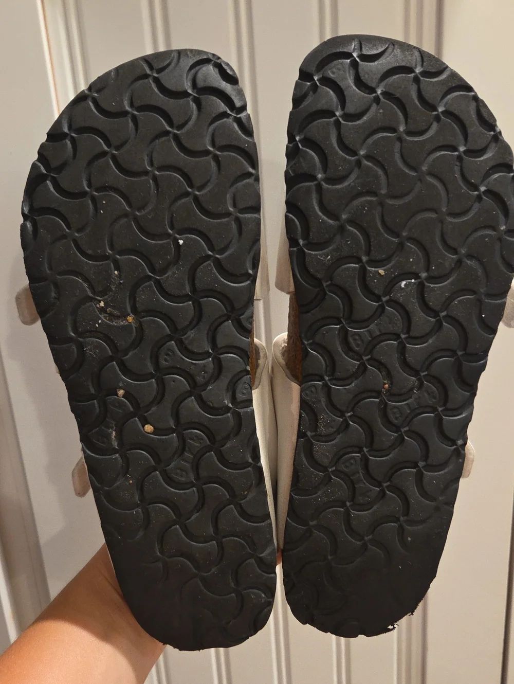 Birkenstock Birki's White Womens Sandals 38